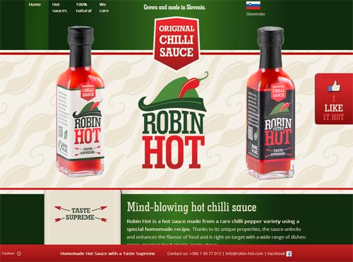 Robin Hot Chilli Sauce